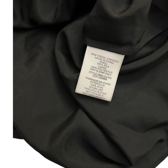 Joie Silk Floral Dress Sheer Sleeves Size Small NWT - Picture 10 of 14